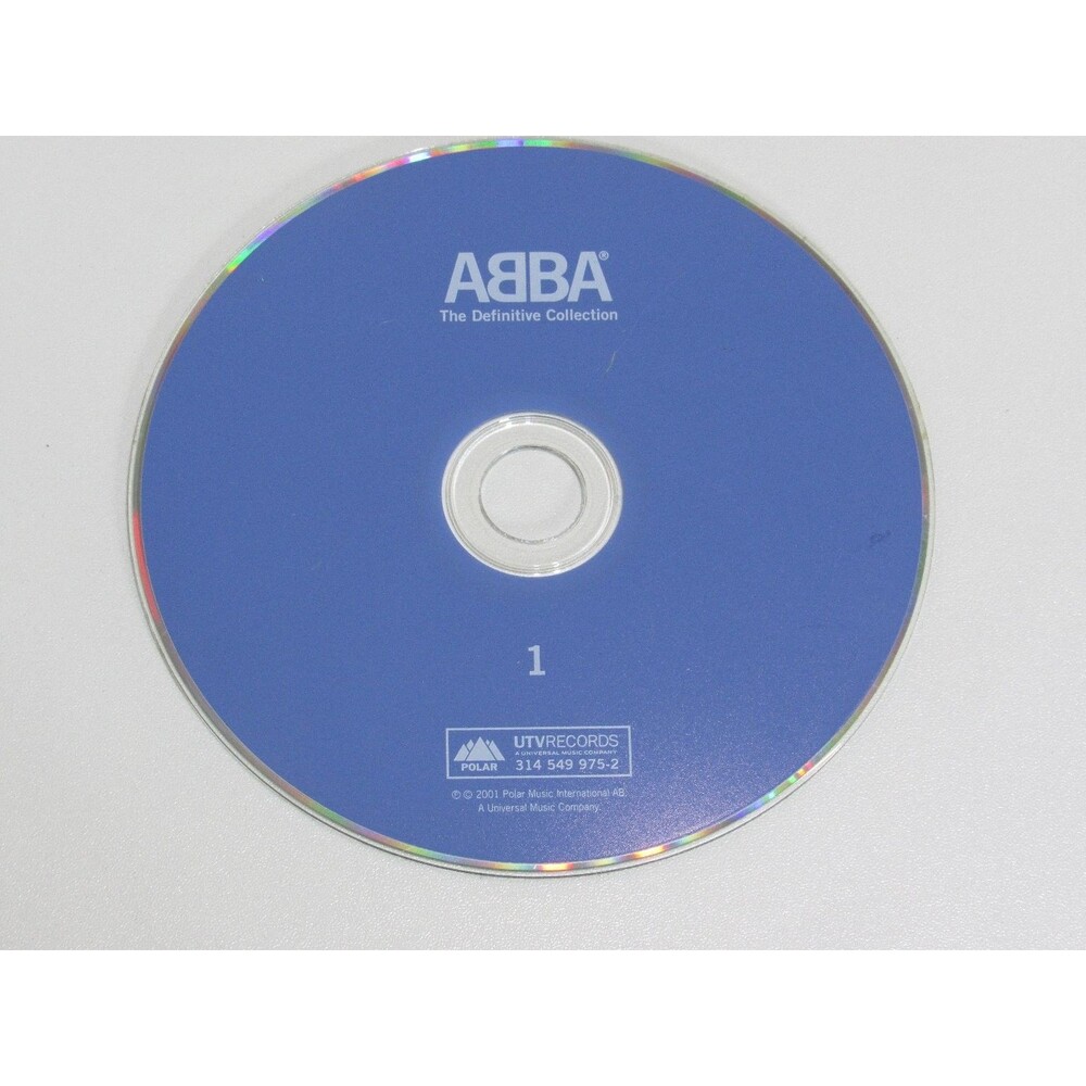ABBA – The Definitive Collection CD 2001 Pop Disco Greatest Hits UTV Records
